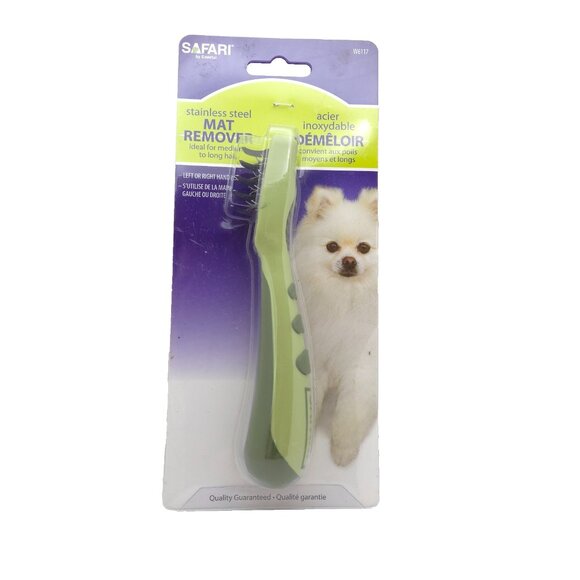 Stainless Steel Mat Remover for Pets and Dogs Safari By Coastal W6117 New Sealed - Picture 2 of 8